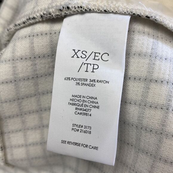 Cabi White and black check double breasted jacket - Picture 5 of 5